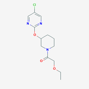1-(3-((5-Chloropyrimidin-2-yl)oxy)piperidin-1-yl)-2-ethoxyethanone