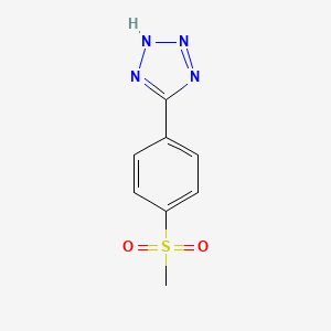5-[4-(methylsulfonyl)phenyl]-2H-tetrazole