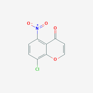 molecular formula C9H4ClNO4 B300319 8-chloro-5-nitro-4H-chromen-4-one 