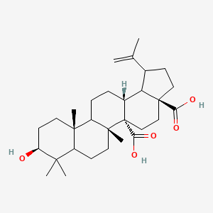 (3As,5aS,5bR,9S,11aR,13aR)-9-hydroxy-5b,8,8,11a-tetramethyl-1-prop-1-en-2-yl-1,2,3,4,5,6,7,7a,9,10,11,11b,12,13,13a,13b-hexadecahydrocyclopenta[a]chrysene-3a,5a-dicarboxylic acid