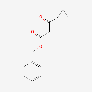 Benzyl 3-cyclopropyl-3-oxopropanoate