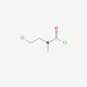 molecular formula C4H7Cl2NO B3003259 N-(2-氯乙基)-N-甲基氨基甲酰氯 CAS No. 408533-17-5