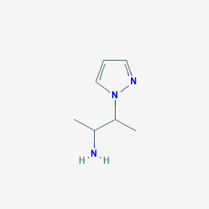 3-(1H-pyrazol-1-yl)butan-2-amine