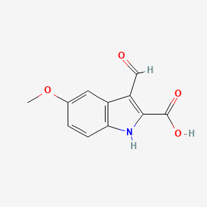 3-formyl-5-methoxy-1H-indole-2-carboxylic acid