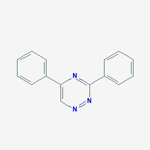 molecular formula C15H11N3 B300344 3,5-Diphenyl-1,2,4-triazine 