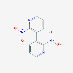 molecular formula C10H6N4O4 B300345 2,2'-Dinitro-3,3'-bipyridine 