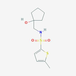 N-((1-hydroxycyclopentyl)methyl)-5-methylthiophene-2-sulfonamide