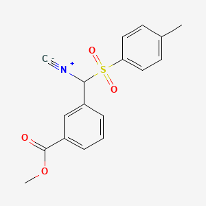 molecular formula C17H15NO4S B3003534 Methyl 3-[isocyano(4-methylbenzenesulfonyl)methyl]benzoate CAS No. 1008771-33-2