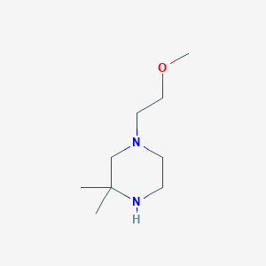 1-(2-Methoxyethyl)-3,3-dimethylpiperazine