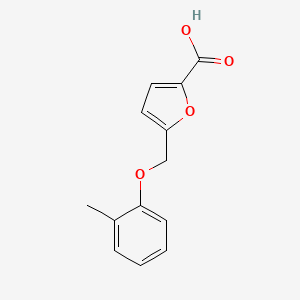 5-[(2-Methylphenoxy)methyl]-2-furoic acid