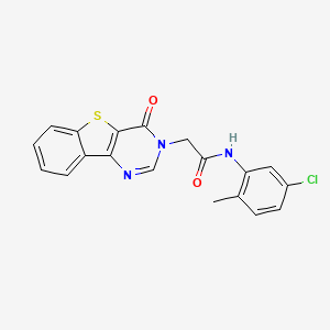 N-(5-chloro-2-methylphenyl)-2-(4-oxo[1]benzothieno[3,2-d]pyrimidin-3(4H)-yl)acetamide