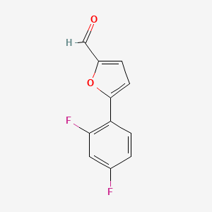 5-(2,4-Difluorophenyl)furan-2-carbaldehyde