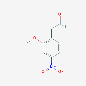 2-(2-Methoxy-4-nitrophenyl)acetaldehyde