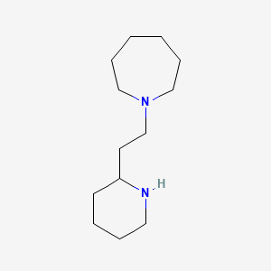 molecular formula C13H26N2 B3003666 1-(2-Piperidin-2-yl-ethyl)-azepane CAS No. 59608-65-0