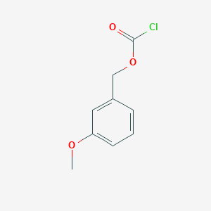 molecular formula C9H9ClO3 B3003679 (3-Methoxyphenyl)methyl chloroformate CAS No. 81228-89-9