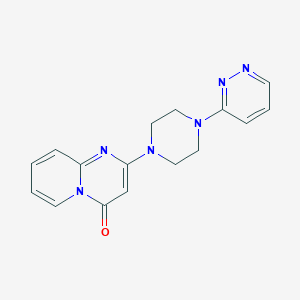 2-(4-Pyridazin-3-ylpiperazin-1-yl)pyrido[1,2-a]pyrimidin-4-one