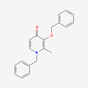 1-benzyl-3-(benzyloxy)-2-methyl-4(1H)-pyridinone