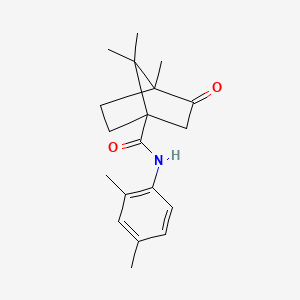 N-(2,4-dimethylphenyl)-4,7,7-trimethyl-3-oxobicyclo[2.2.1]heptane-1-carboxamide