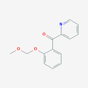 [2-(Methoxymethoxy)phenyl](pyridin-2-yl)methanone