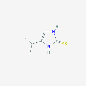 molecular formula C6H10N2S B3003944 Isopropylimidazole-2-thione CAS No. 56659-00-8