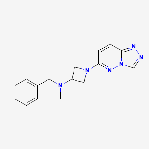 N-benzyl-N-methyl-1-{[1,2,4]triazolo[4,3-b]pyridazin-6-yl}azetidin-3-amine