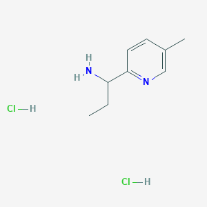 1-(5-Methyl-2-pyridinyl)-1-propanamine