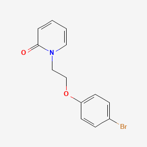 1-[2-(4-Bromophenoxy)ethyl]-1,2-dihydropyridin-2-one
