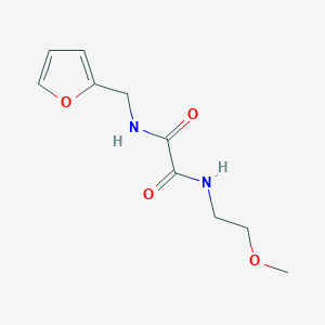 N'-(furan-2-ylmethyl)-N-(2-methoxyethyl)oxamide