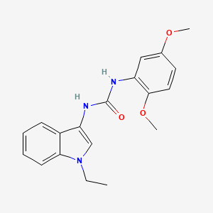 1-(2,5-dimethoxyphenyl)-3-(1-ethyl-1H-indol-3-yl)urea