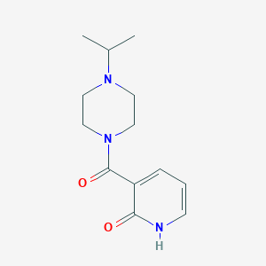 3-(4-isopropylpiperazine-1-carbonyl)pyridin-2(1H)-one