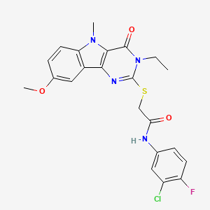 5-[4-(Piperidin-1-ylcarbonyl)phenyl]-1-propionylindoline
