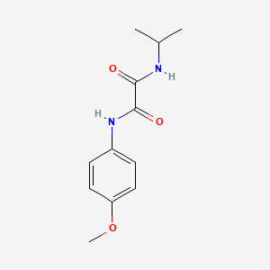 molecular formula C12H16N2O3 B3004174 N1-isopropyl-N2-(4-methoxyphenyl)oxalamide CAS No. 331264-33-6
