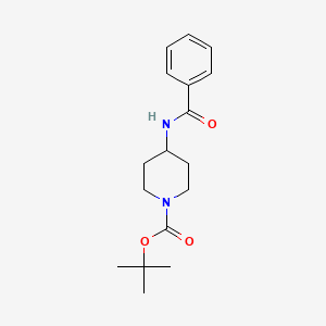 molecular formula C17H24N2O3 B3004253 Tert-butyl 4-benzamidopiperidine-1-carboxylate CAS No. 955050-02-9