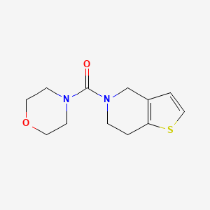 (6,7-dihydrothieno[3,2-c]pyridin-5(4H)-yl)(morpholino)methanone