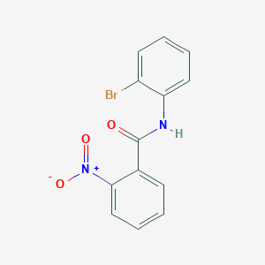 molecular formula C13H9BrN2O3 B3004276 N-(2-bromophenyl)-2-nitrobenzamide CAS No. 34489-84-4