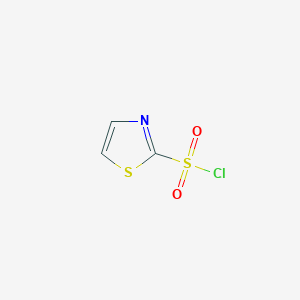 molecular formula C3H2ClNO2S2 B030043 2-噻唑磺酰氯 CAS No. 100481-09-2