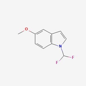 1-(difluoromethyl)-5-methoxy-1H-indole