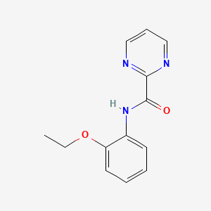 molecular formula C13H13N3O2 B3004388 N-(2-ethoxyphenyl)pyrimidine-2-carboxamide CAS No. 1286721-99-0