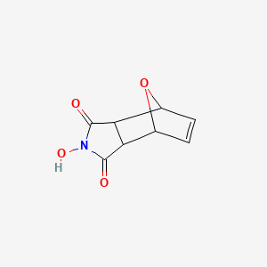 molecular formula C8H7NO4 B3004603 2-Hydroxy-3a,4,7,7a-tetrahydro-1H-4,7-epoxyisoindole-1,3(2H)-dione CAS No. 5596-17-8