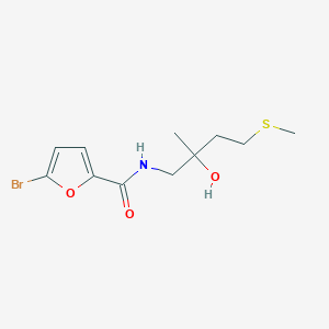 5-bromo-N-(2-hydroxy-2-methyl-4-(methylthio)butyl)furan-2-carboxamide