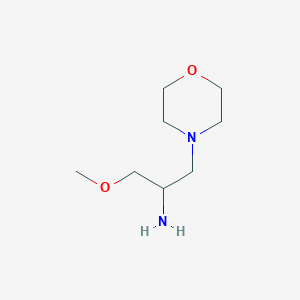 1-Methoxy-3-(morpholin-4-yl)propan-2-amine