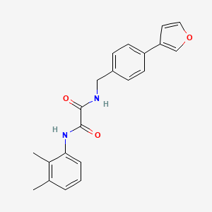molecular formula C21H20N2O3 B3004679 N1-(2,3-dimethylphenyl)-N2-(4-(furan-3-yl)benzyl)oxalamide CAS No. 2034557-70-3