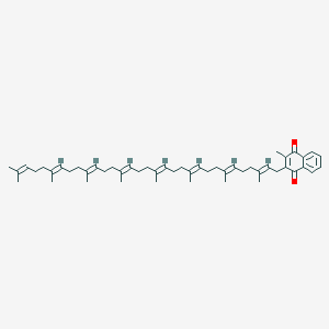 molecular formula C51H72O2 B030047 Menaquinone 8 CAS No. 523-38-6