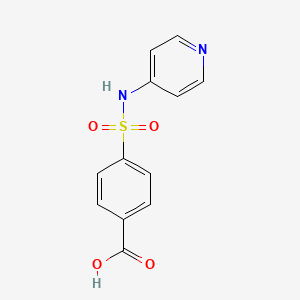 4-[(Pyridin-4-yl)sulfamoyl]benzoic acid