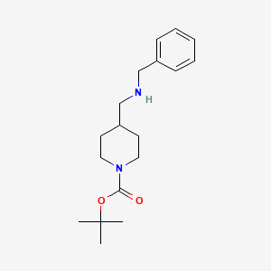 molecular formula C18H28N2O2 B3004963 1-Boc-4-[(苄氨基)甲基]哌啶 CAS No. 195314-72-8