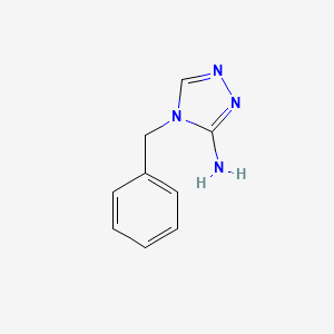 molecular formula C9H10N4 B3005008 4-benzyl-4H-1,2,4-triazol-3-amine CAS No. 5369-92-6