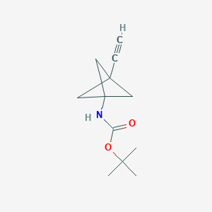 Tert-butyl N-{3-ethynylbicyclo[1.1.1]pentan-1-YL}carbamate