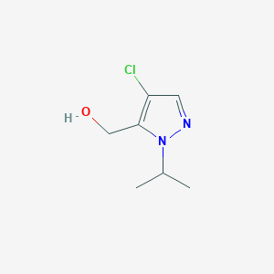 (4-Chloro-1-isopropyl-1H-pyrazol-5-yl)methanol