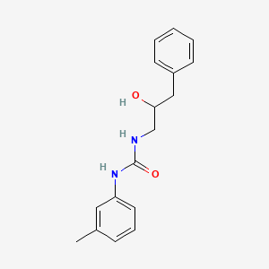 1-(2-Hydroxy-3-phenylpropyl)-3-(m-tolyl)urea