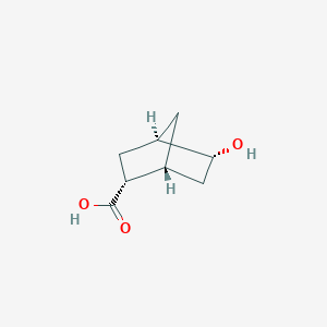 molecular formula C8H12O3 B3005514 (1R,2R,4R,5R)-5-Hydroxybicyclo[2.2.1]heptane-2-carboxylic acid CAS No. 38347-83-0